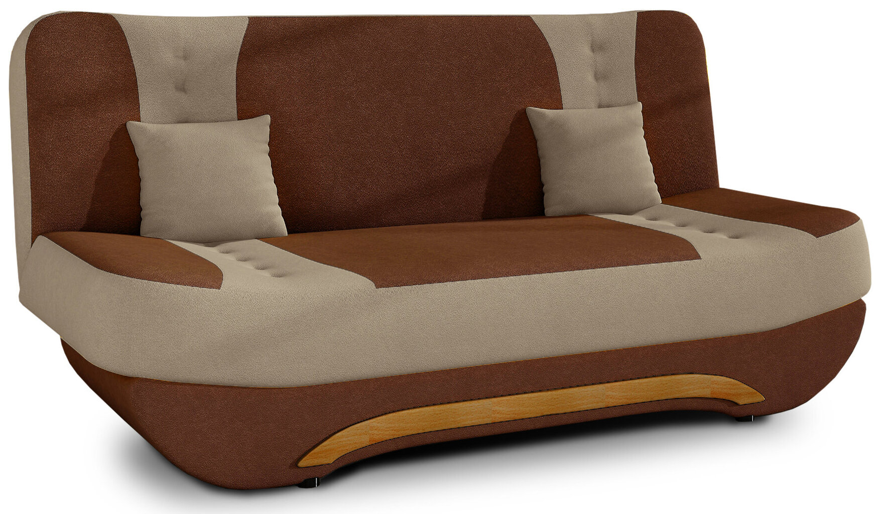Sofa NORE Ewa II, ruda/kreminė – Image 3