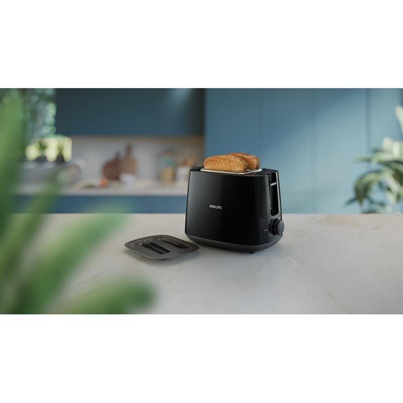 Skrudintuvas Kepimo prietaisas - Philips Daily Collection HD2582/90 2 riekelių 830W balta – Image 3