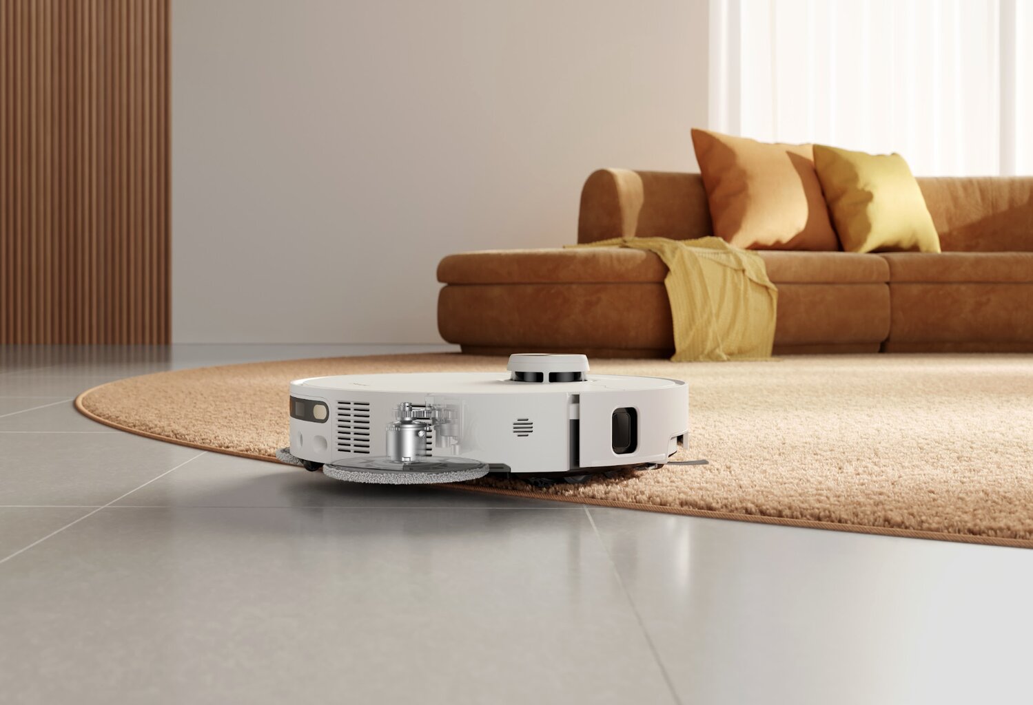 Dulkių siurblys-robotas Dreame L50s Pro Ultra, Su plovimo funkcija, Automatinis išsivalymas – Image 22