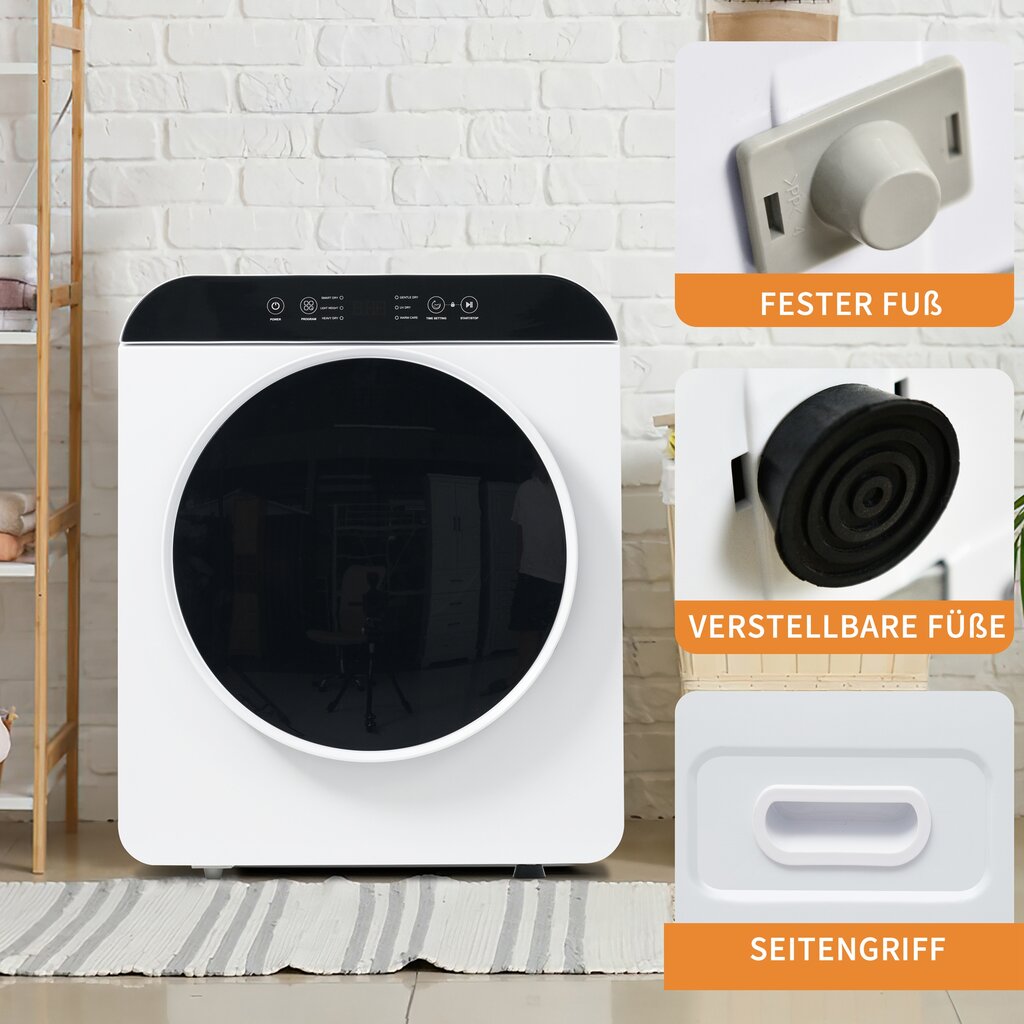 Džiovyklė Džiovyklė skalbiniams, 830 W, 6 programos, UV, 3 kg – Image 4