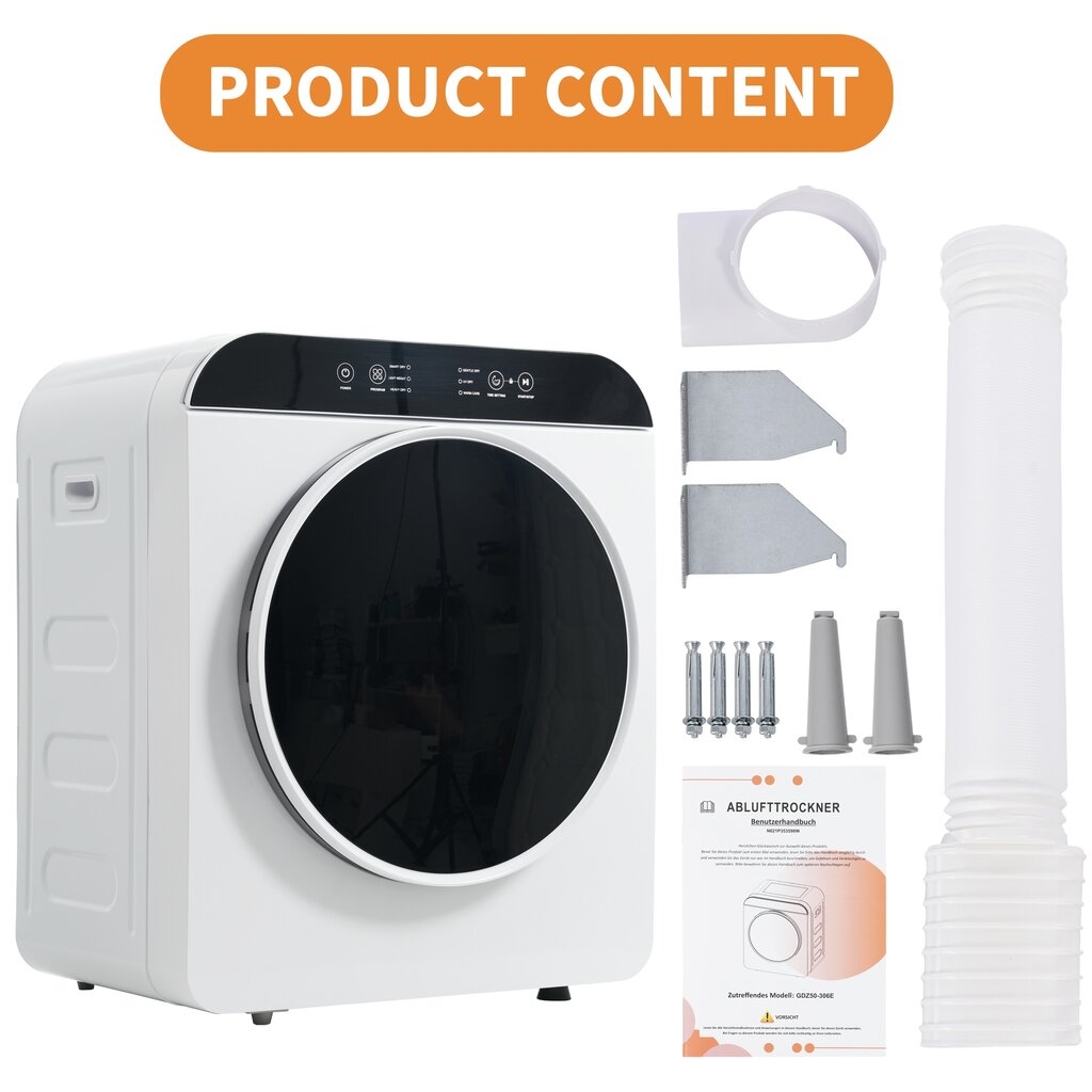 Džiovyklė Džiovyklė skalbiniams, 830 W, 6 programos, UV, 3 kg – Image 6