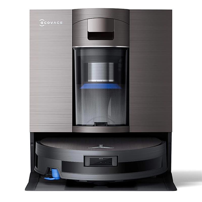 Dulkių siurblys-robotas Ecovacs robotinis dulkių siurblys. DeebotX11 Omnicyclone19500Pa/6400mAhpilka, Su plovimo funkcija, Automatinis išsivalymas – Image 8