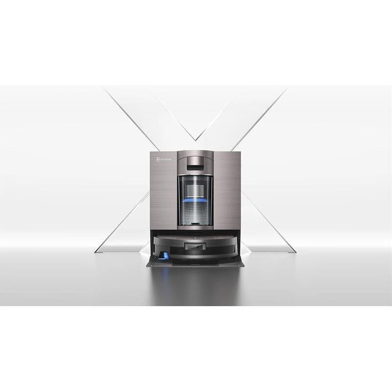 Dulkių siurblys-robotas Ecovacs robotinis dulkių siurblys. DeebotX11 Omnicyclone19500Pa/6400mAhpilka, Su plovimo funkcija, Automatinis išsivalymas – Image 9