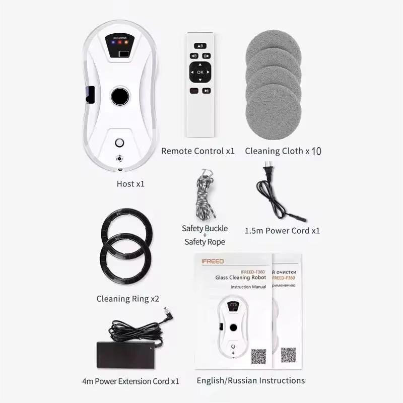 Langų valymo robotas FFLOOWW 5600PA – Image 3