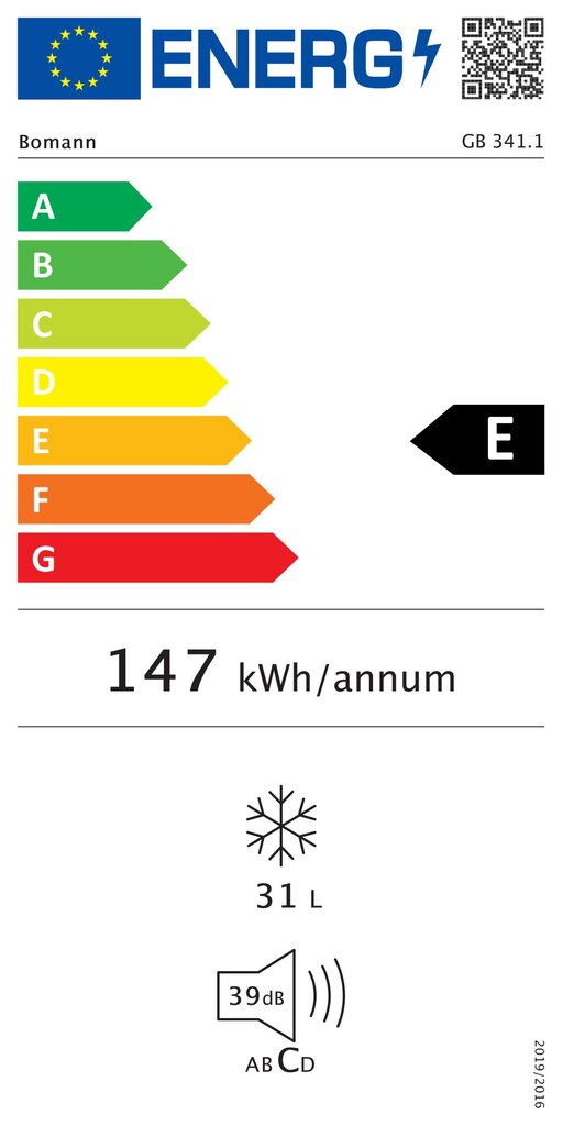Šaldiklis Freezer Bomann GB341S – Image 3