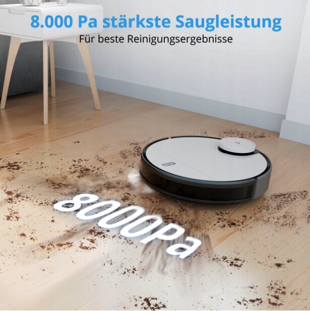 Dulkių siurblys-robotas Medion X40 SW, Be plovimo funkcijos, Rankinis išvalymas – Image 10