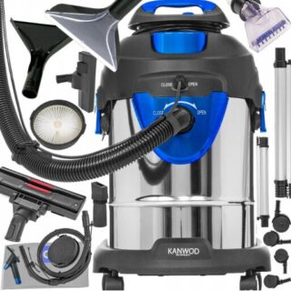 Dulkių siurblys Plaunantis dulkių siurblys Kanwod SuperWash, 2000 W, 20 l / 3,5 l, su HEPA filtru