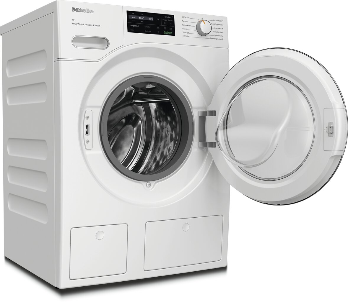 Skalbimo mašina pakraunama iš priekio Miele WWI880WCS 9 kg SteamCare QuickPowerWash – Image 5