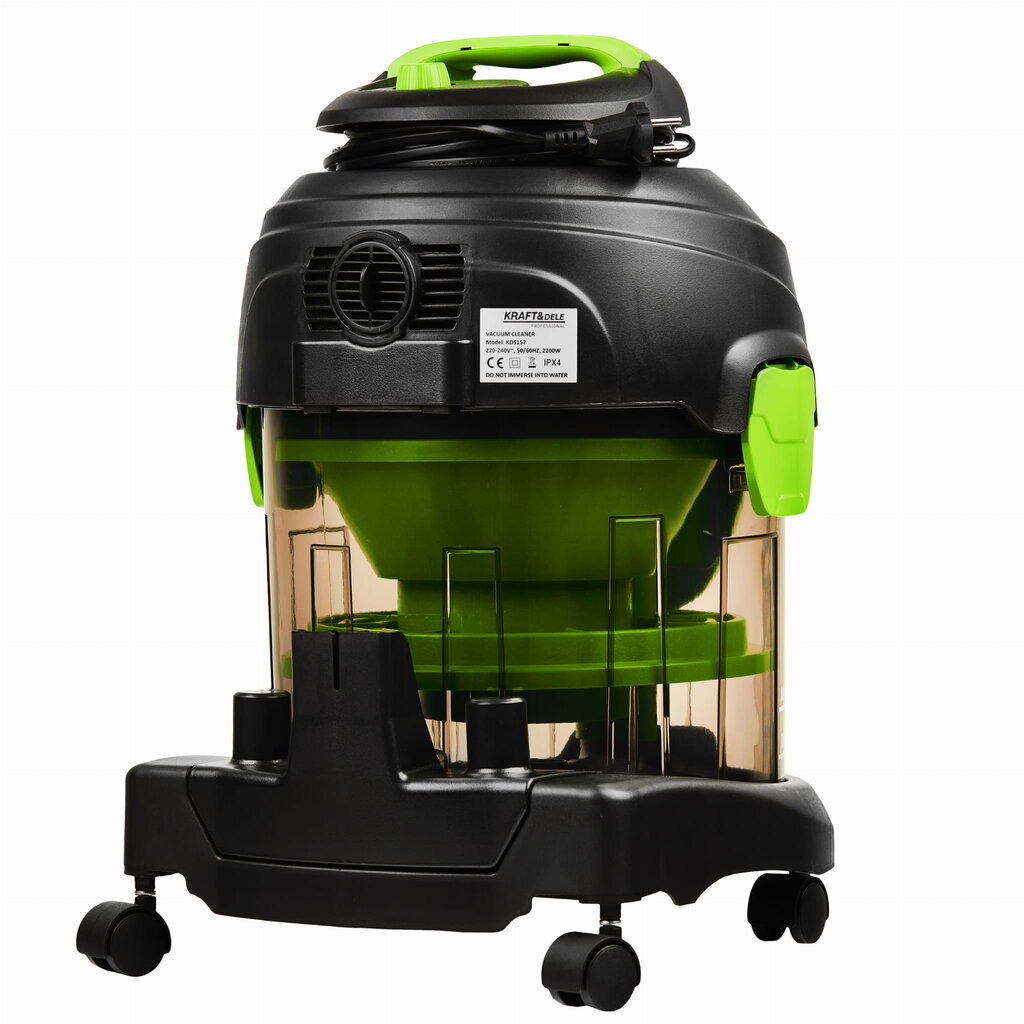 Dulkių siurblys Šlapio/sauso valymo dulkių siurblys su vandens filtru Kraft & Dele KD5157 – Image 3