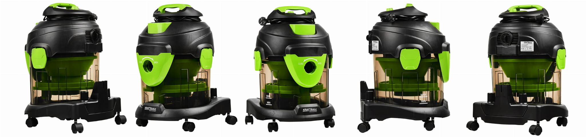 Dulkių siurblys Šlapio/sauso valymo dulkių siurblys su vandens filtru Kraft & Dele KD5157 – Image 13
