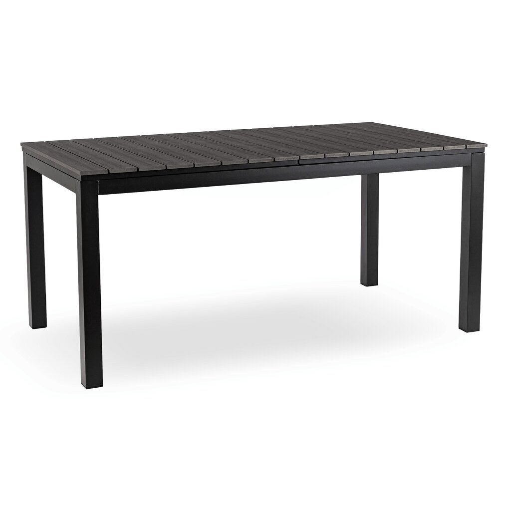 Sodo baldų komplektas Mebel Elite Technorattan ARGOS FRESNO juoda pilka – Image 3