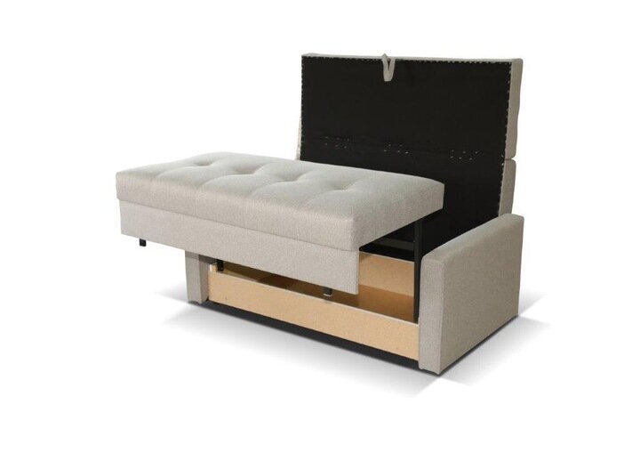 Sofa lova IVA 3 Gold, žalia – Image 2