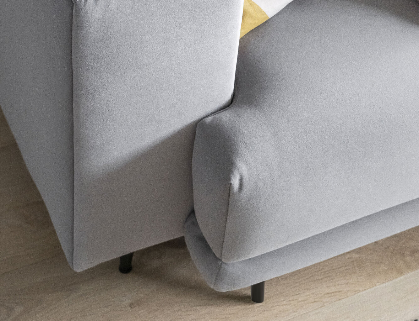 Sofa NORE Dalia Velvetmat 04, pilka – Image 9