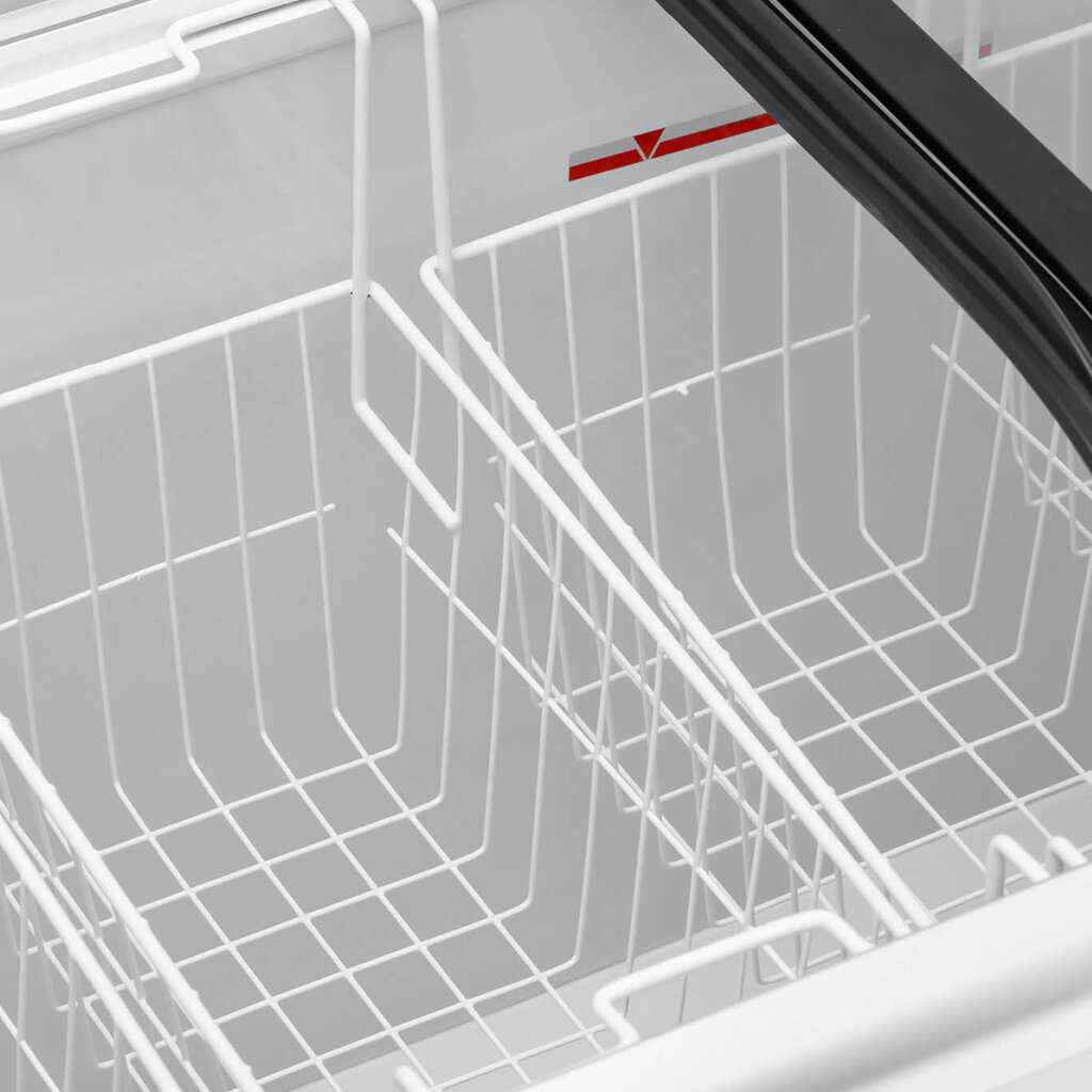 Stiklinė šaldymo dėžė ledams ir šaldytiems produktams, 445 l – Image 3