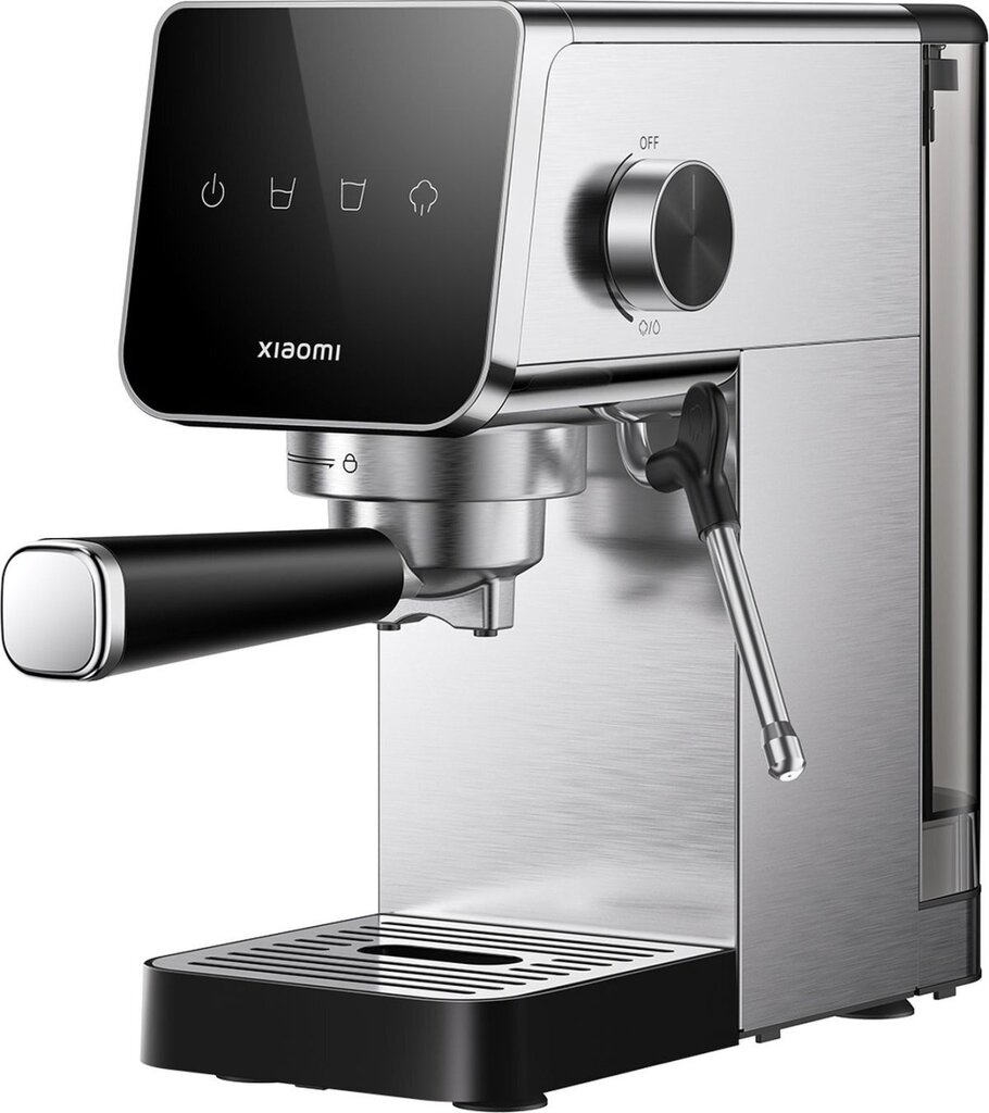 Pusiau automatinis kavos aparatas Xiaomi BHR9798EU Silver/Black, Su rankiniu pieno plakimu – Image 4